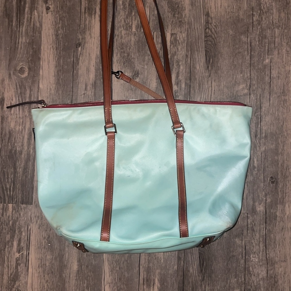 Dooney & Bourke Nylon light blue bag - - Picture 6 of 11